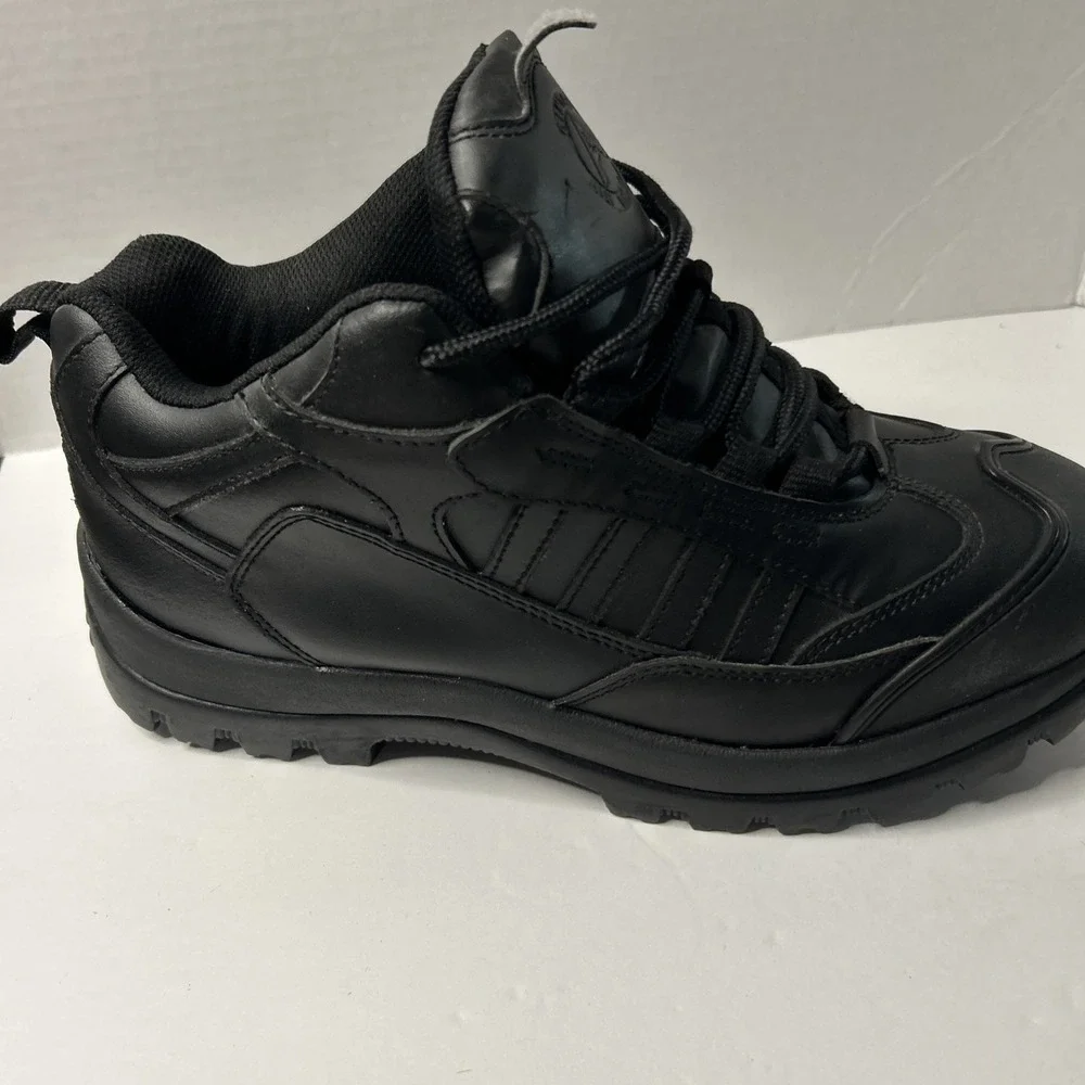 Cintas Work Shoes Men's 10 Wide Upper Leather Pil Resistant